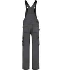 Pracovné nohavice s trakmi unisex Bib & Brace Twill Cordura Tricorp tmavo šedá