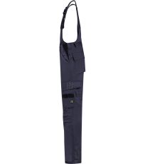 Pracovné nohavice s trakmi unisex Bib & Brace Twill Cordura Tricorp ink