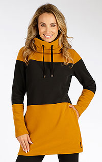 Dámska dlhá fleece mikina 7F260 LITEX