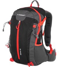 Turistický batoh ALPINEX 25L LOAP čierna/tomato
