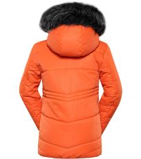 Detská zimná bunda MOLIDO ALPINE PRO tmavo oranžová