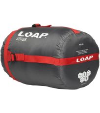 Múmiový spací vak ARTES LOAP červená