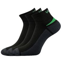 Unisex športové ponožky - 3 páry Aston silproX VoXX® čierna