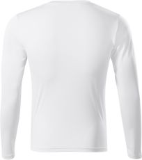 Uni športové tričko s dlhým rukávom Pride Malfini biela