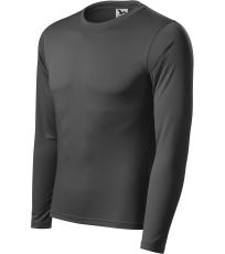 Uni športové tričko s dlhým rukávom Pride Malfini oceľová šedá