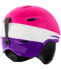 Detská lyžiarska helma TWISTER RELAX ružová