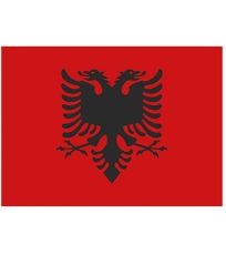 Vlajka Albánska FLAGAL Printwear