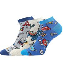 Detské trendy ponožky - 3 páry Dedonik Lonka