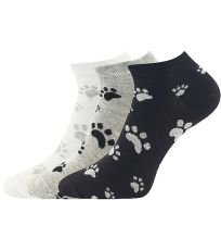 Dámske vzorované ponožky - 3 páry Piki 69 Boma