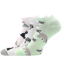 Dámske nízke ponožky - 3 páry Piki 71 Boma