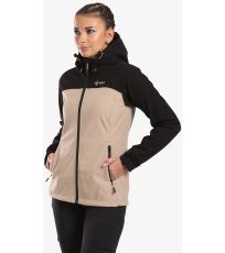 Dámska softshell bunda RAVIA-W KILPI Béžová