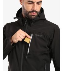Pánska softshell bunda RAVIO-M KILPI Čierna