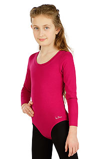 Detský gymnastický dres s dlhým rukávom 5D240 LITEX