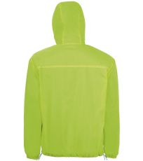 Dámska vetrovka SKATE SOĽS Neon lime / Royal blue
