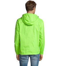 Dámska vetrovka SKATE SOĽS Neon lime / Royal blue