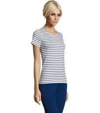 Dámske triko MILES WOMEN SOĽS White / Navy