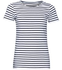 Dámske triko MILES WOMEN SOĽS White / Navy