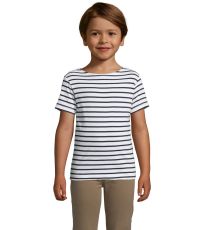 Detské tričko MILES KIDS SOĽS White / Navy