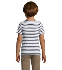 Detské tričko MILES KIDS SOĽS White / Navy