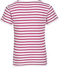 Detské tričko MILES KIDS SOĽS White / Red