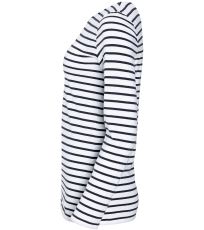 Dámske tričko dlhý rukáv MARINE WOMEN SOĽS White / Navy