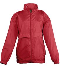 Detská vetrovka SURF KIDS SOĽS Red