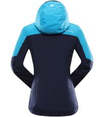 Dámska outdoorová bunda IMPECA ALPINE PRO neon atomic blue