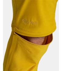 Pánske outdoorové nohavice HOSIO-M KILPI zlatá
