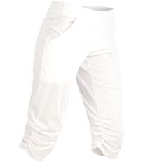 Nohavice dámske bedrové v 3/4 dĺžke 9D314 LITEX Biela