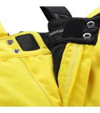 Pánske lyžiarske nohavice SANGO 8 ALPINE PRO sýto žltá