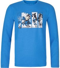 Chlapčenské tričko dlhý rukáv NURMES-JB KILPI Modrá