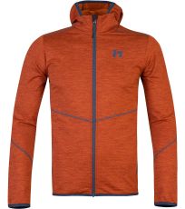 Pánska športová mikina DAMAR HOODY HANNAH burnt orange mel