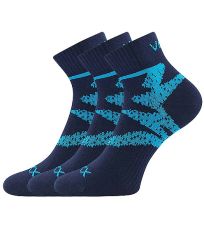 Unisex športové ponožky - 3 páry Franz 05 Voxx tmavo modrá