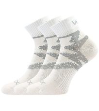 Unisex športové ponožky - 3 páry Franz 05 Voxx biela