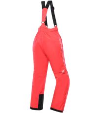 Detské lyžiarske nohavice LERMONO ALPINE PRO nano yellow