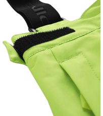 Detské lyžiarske nohavice LERMONO ALPINE PRO lime green