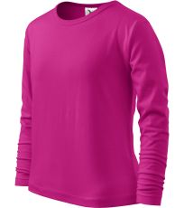 Detské tričko Long Sleeve 160 Malfini malinová