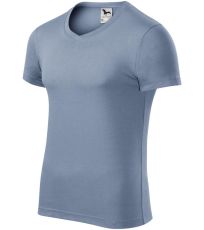 Pánske tričko Slim fit V-NECK Malfini Denim