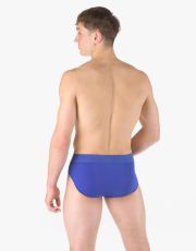 Pánske slipy so širším bokom 71128P GINA modrá