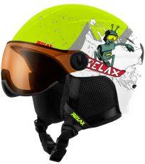 Lyžiarska detská helma so štítom TWISTER VISOR RELAX