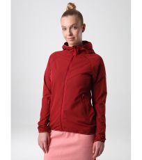 Dámska softshell bunda URBEEKA LOAP Vínová