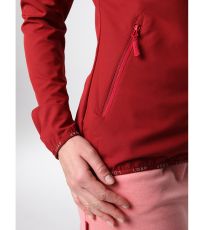 Dámska softshell bunda URBEEKA LOAP Vínová