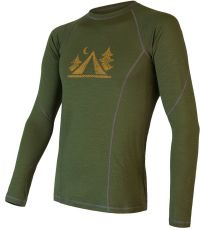 Pánske funkčné tričko MERINO DF CAMP Sensor