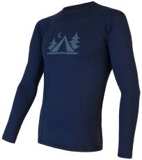 Pánske merino tričko MERINO DF CAMP Sensor
