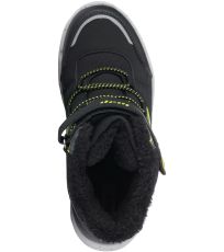 Dětská zimná obuv PIKE LOAP čierna/l.chrome