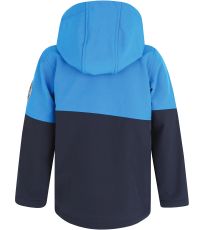 Detská softshell bunda LONDON LOAP šedá