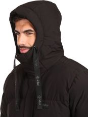 Pánsky zateplený kabát NELSON-M KILPI Čierna