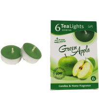 Sviečka čajová GREEN APPLE 6ks MSC-TL1010 MOREX