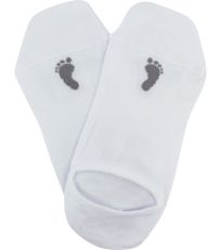 Nízke športové ponožky - 3 páry Barefoot sneaker VoXX® biela