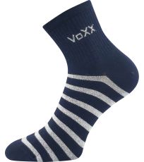 Dámske slabé ponožky - 3 páry Boxana VoXX® pruhy